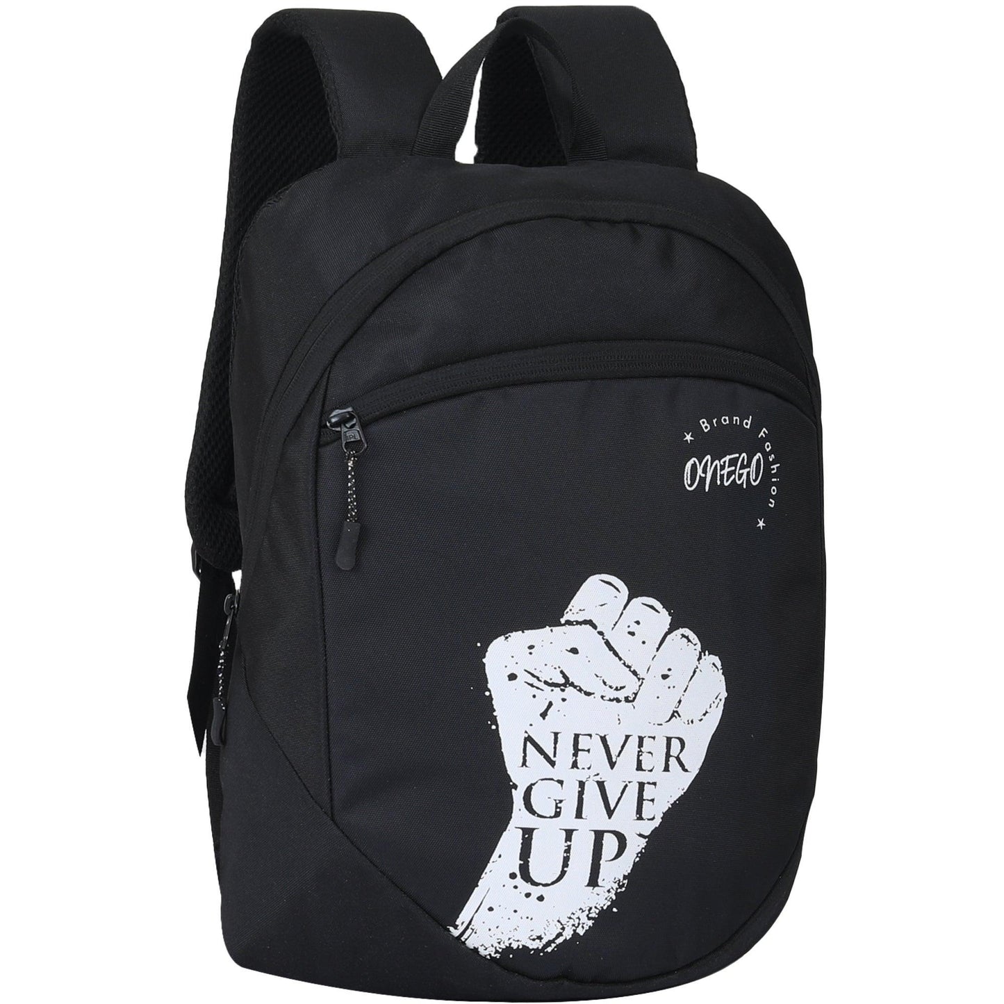 ONEGO Versatile & Stylish Backpack College bag School bag Laptop bag Office bag Tuition bag Daypack Bag For Men & Women Boys & Girls (Black) - ONEGO FASHION