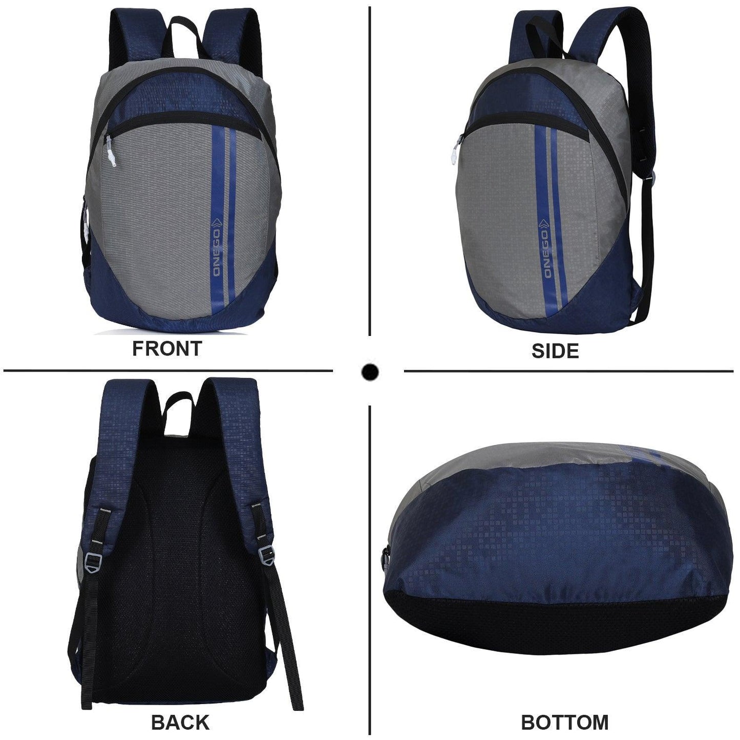 ONEGO 22 liter Backpack Stylish and Unisex Water Resistant College Tuition and Picnic daypack bag - ONEGO FASHION