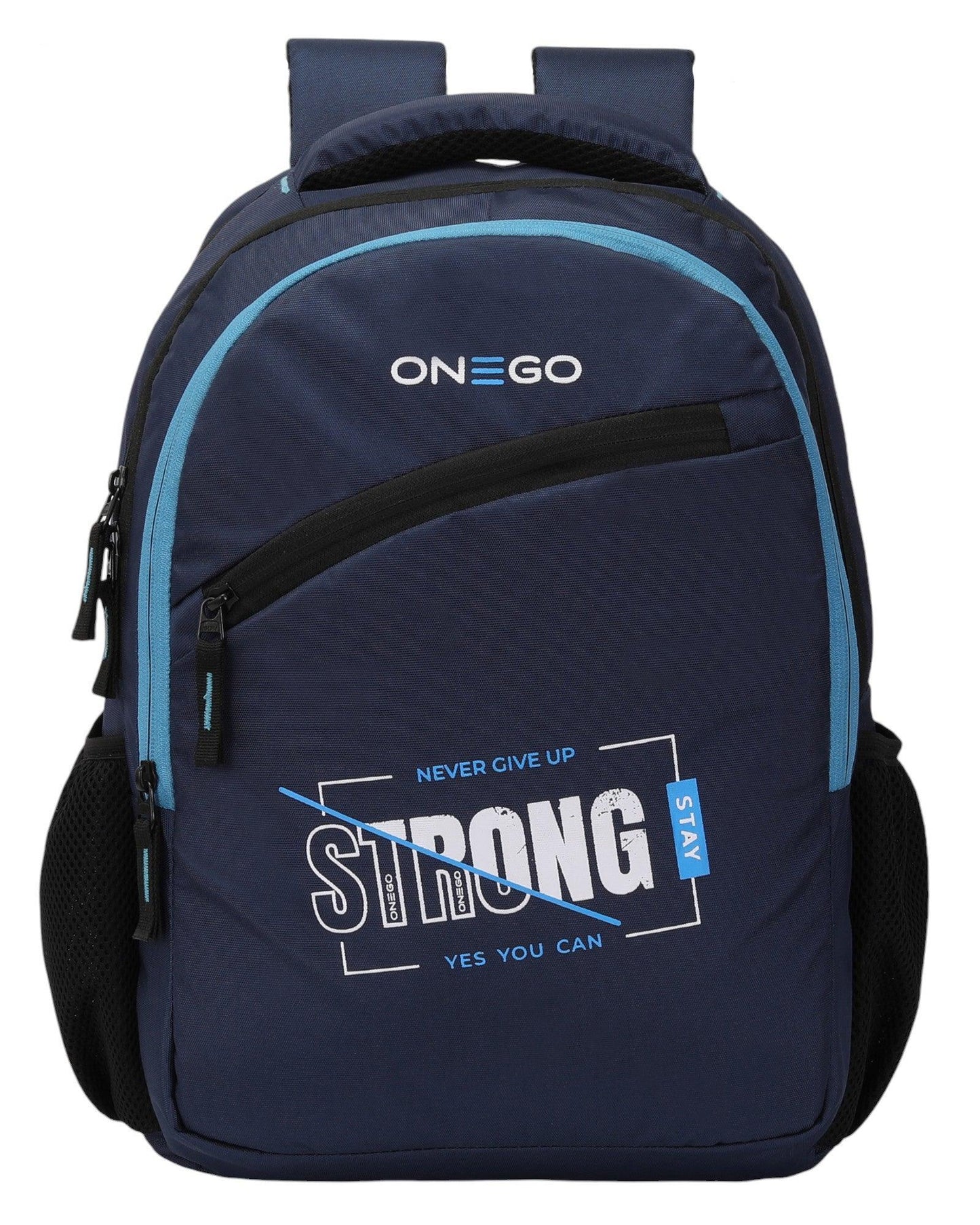 ONEGO Casual Backpack, Water-Resistant Laptop Bag for Men & Women, Business & College Backpack for School, Work, and Travel, Fits 15.6-Inch Laptop - Navy Blue - ONEGO FASHION
