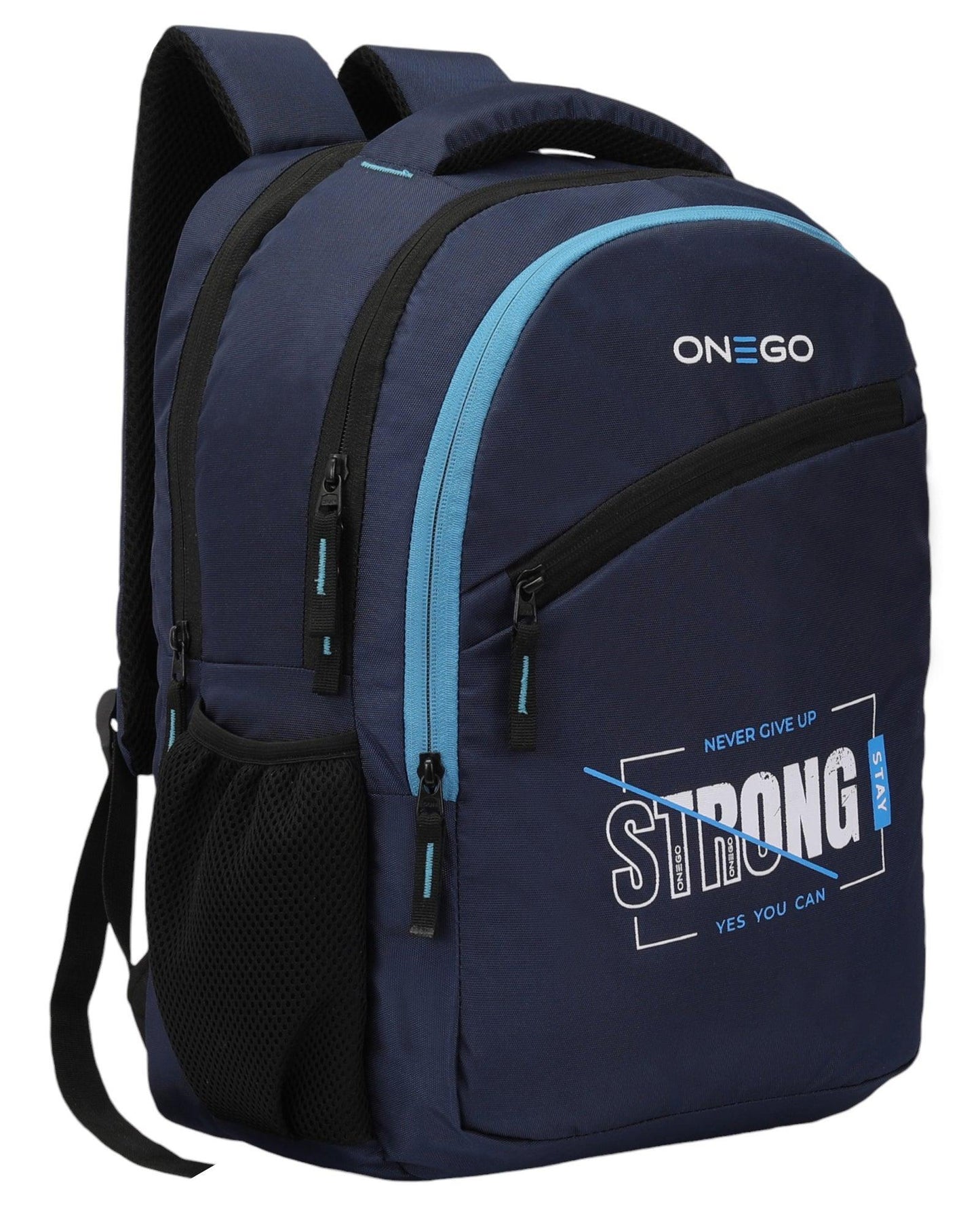 ONEGO Casual Backpack, Water-Resistant Laptop Bag for Men & Women, Business & College Backpack for School, Work, and Travel, Fits 15.6-Inch Laptop - Navy Blue - ONEGO FASHION