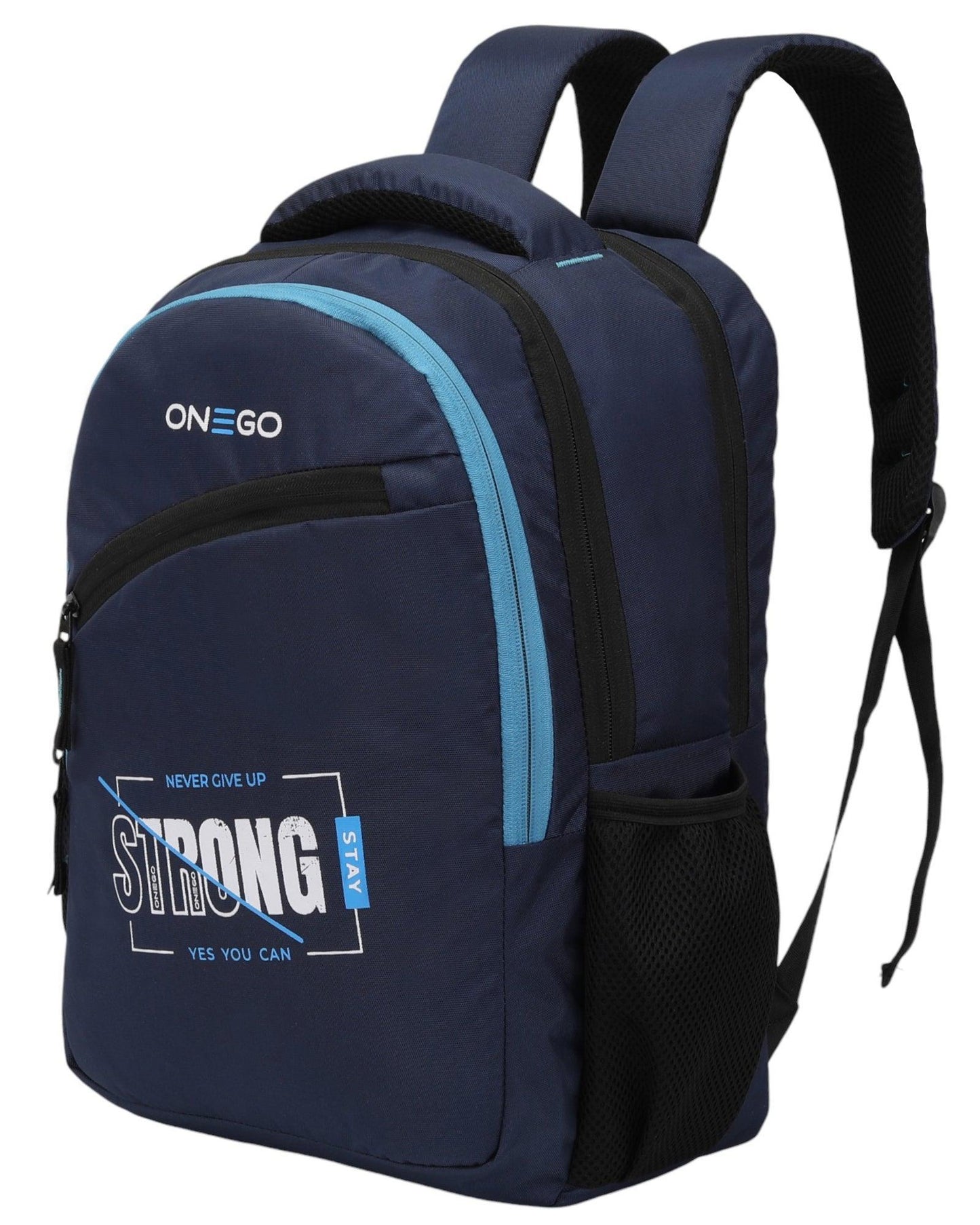ONEGO Casual Backpack, Water-Resistant Laptop Bag for Men & Women, Business & College Backpack for School, Work, and Travel, Fits 15.6-Inch Laptop - Navy Blue - ONEGO FASHION
