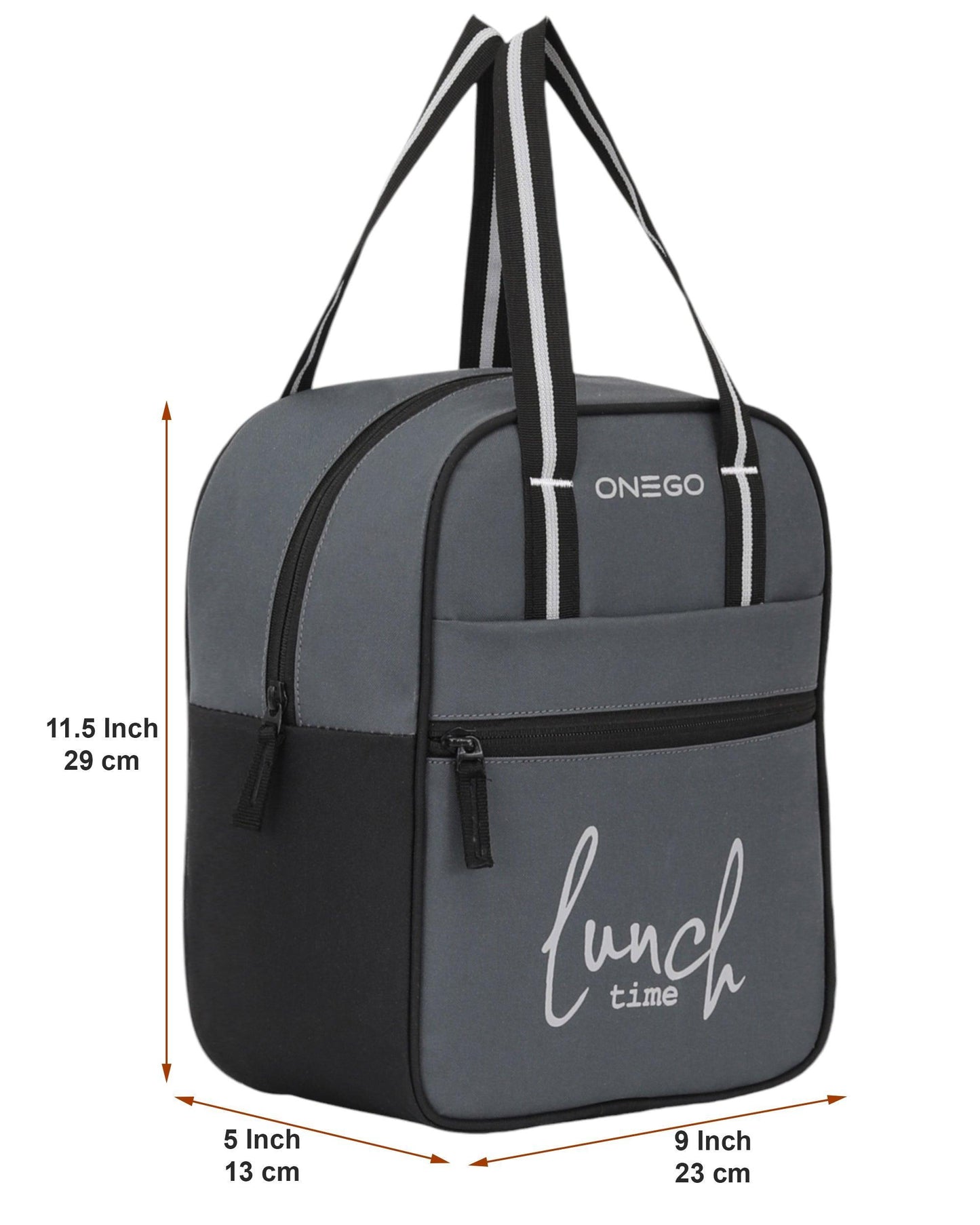 ONEGO Trendy & Water-Resistant Lunch Bag | Durable Tiffin Bag for School, Office, Travel & Picnic | Ideal for Kids, Women & Men - ONEGO FASHION