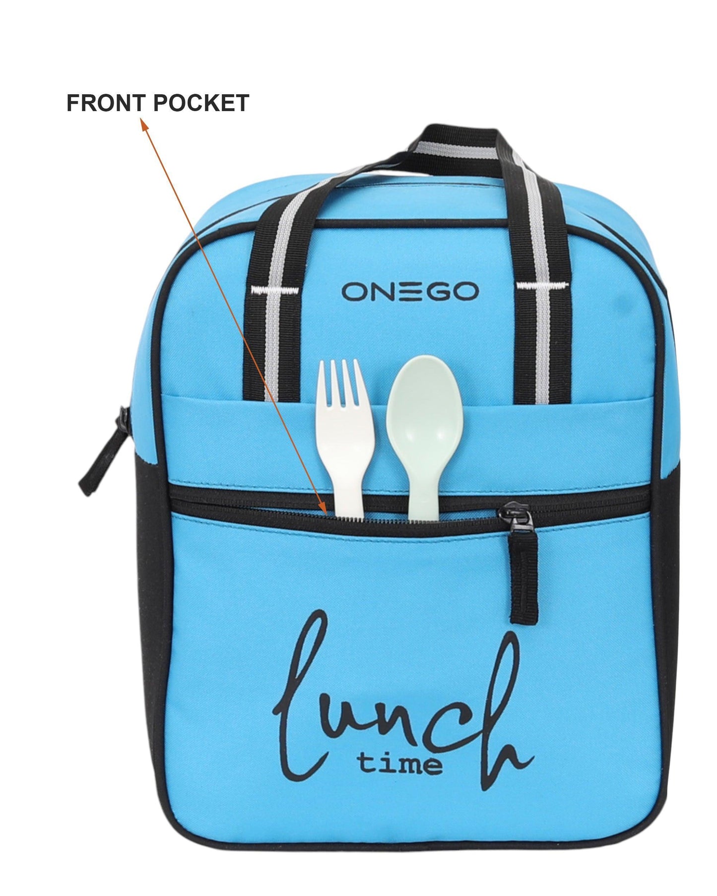 ONEGO Multipurpose Lunch Bag | Durable Water-Resistant Tiffin Bag for Office, School, Travel, Picnic | Trendy & Stylish for Men, Women & Kids