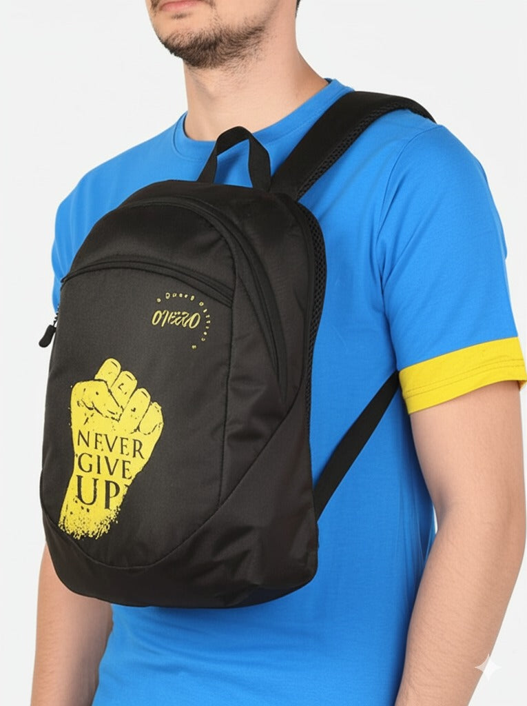 ONEGO Versatile & Stylish Backpack College bag School bag Laptop bag Office bag Tuition bag Daypack Bag For Men & Women Boys & Girls (Black YL) - ONEGO FASHION