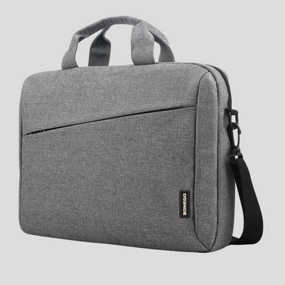 ONEGO Formal Briefcase & Messenger Bag, Fits 15.6" Laptops, Grey - ONEGO FASHION