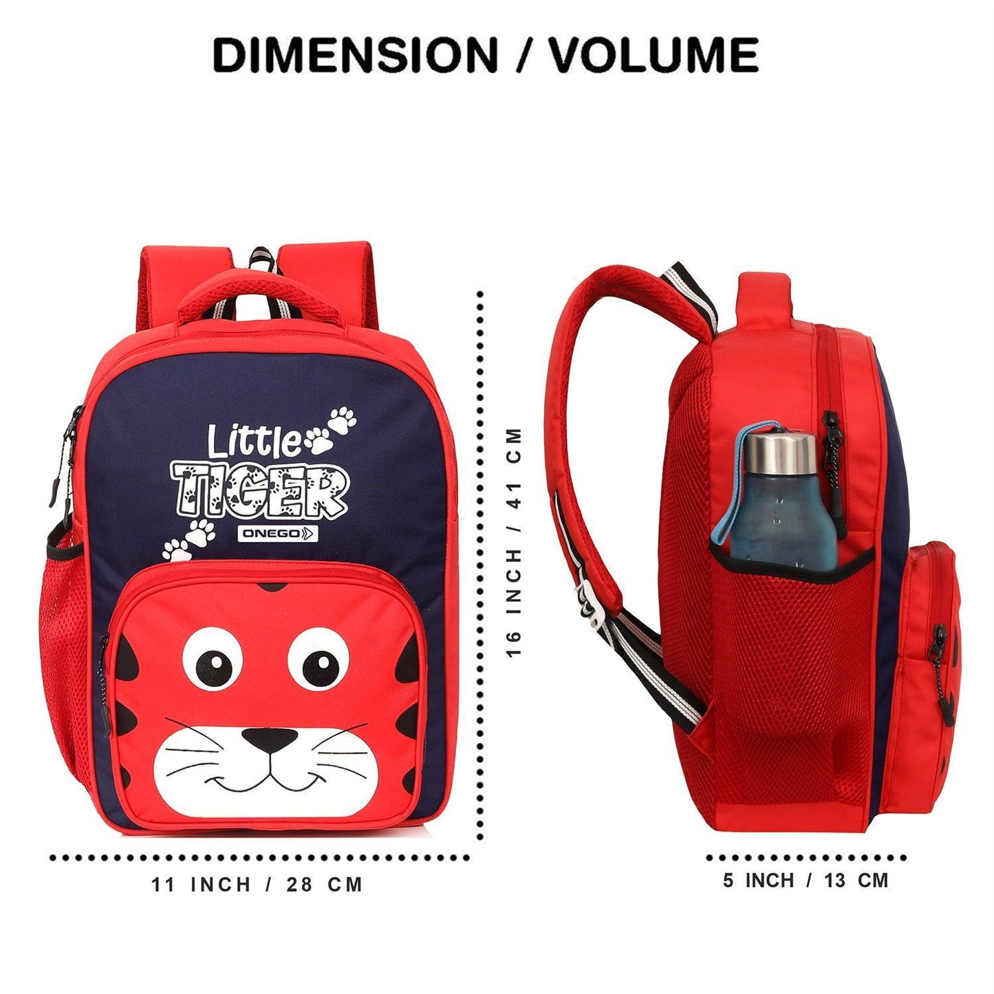 ONEGO Kids School Backpack | Durable, Printed Bag for Nursery, LKG & UKG | Stylish School Bag for Preschool Boys & Girls - ONEGO FASHION