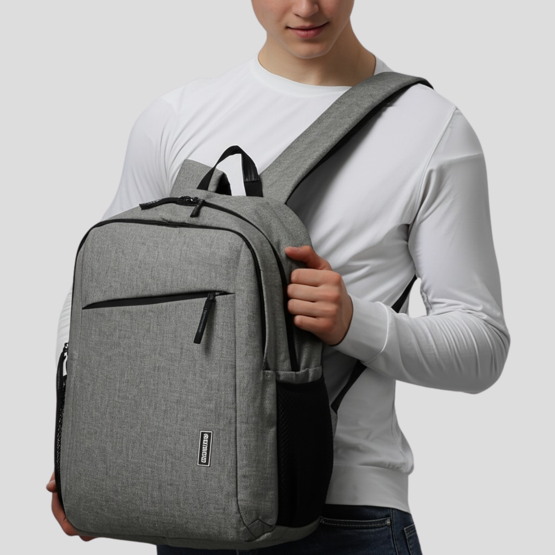 ONEGO Laptop Backpack, Water-Resistant Business & College Backpack for Men & Women (Grey) - ONEGO FASHION