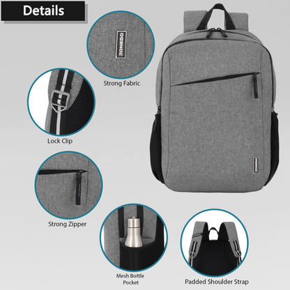 ONEGO Laptop Backpack, Water-Resistant Business & College Backpack for Men & Women (Grey) - ONEGO FASHION