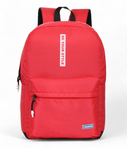 Korean Style Backpack for School, College & Travel | Fits 15.6-Inch Laptops | Water Resistant Fabric