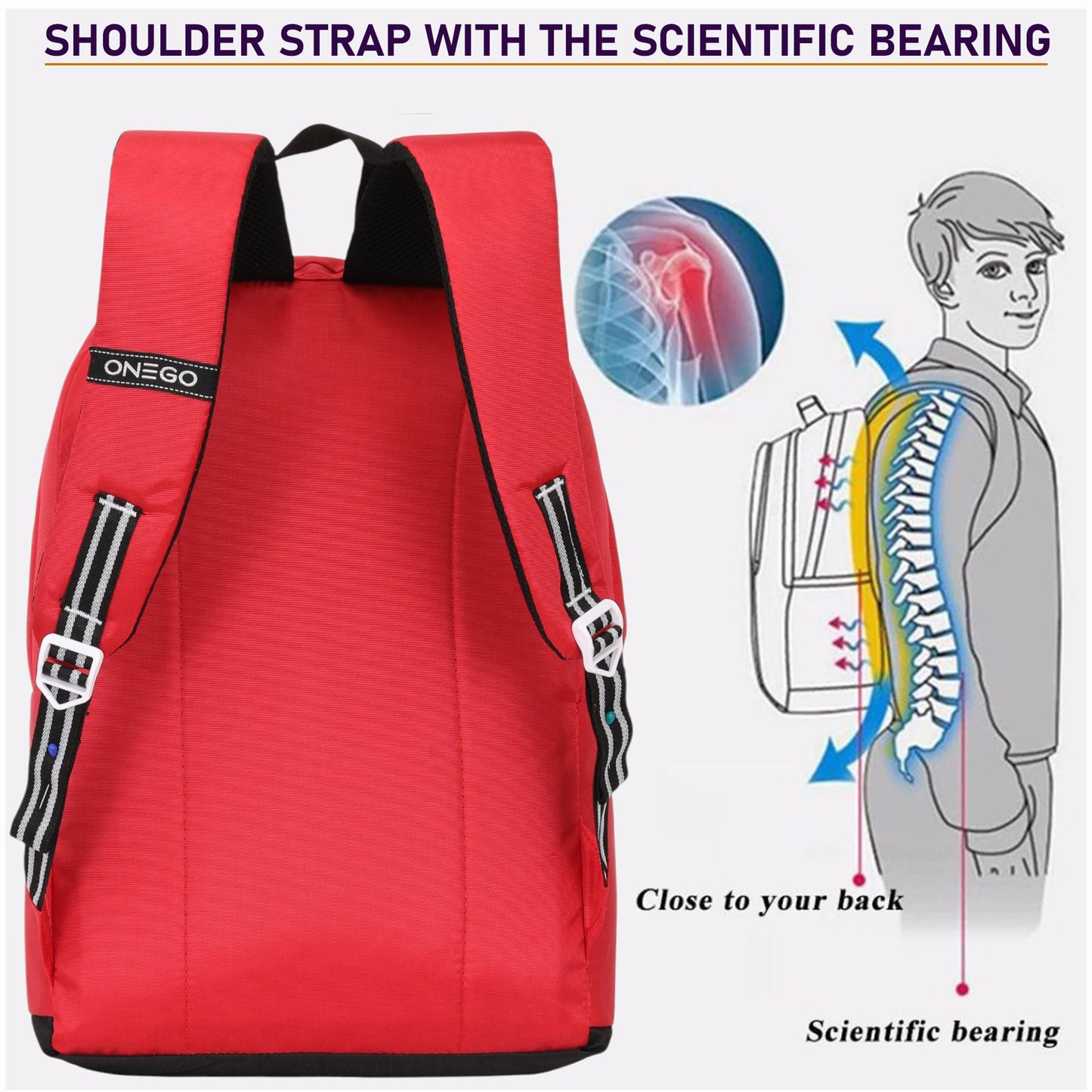 Korean Style Backpack for School, College & Travel | Fits 15.6-Inch Laptops | Water Resistant Fabric