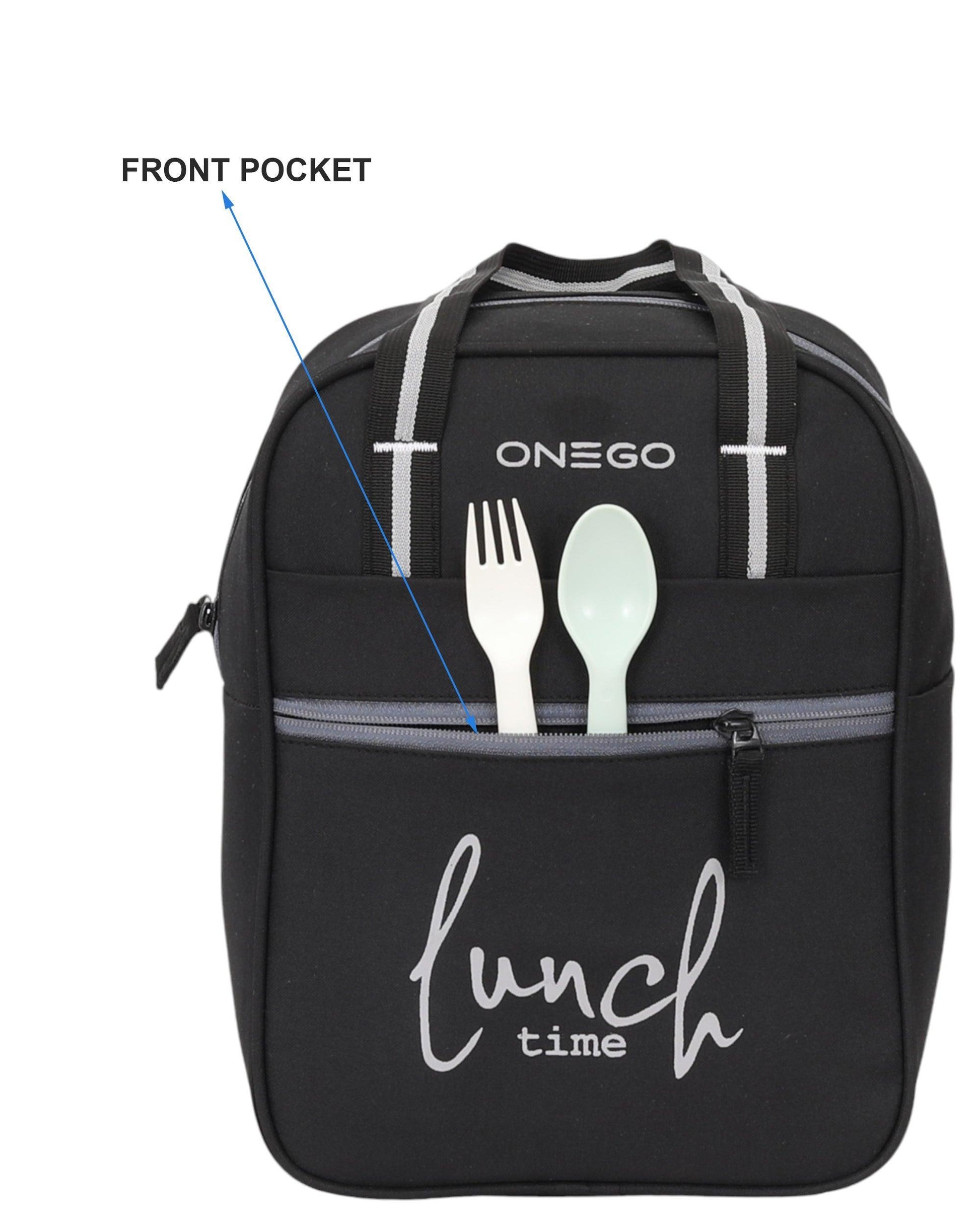 ONEGO Water-Resistant & Durable Lunch Bag | Stylish Multipurpose Tiffin Bag for Office, School, Travel & Picnic | for Kids, Women & Men - ONEGO FASHION