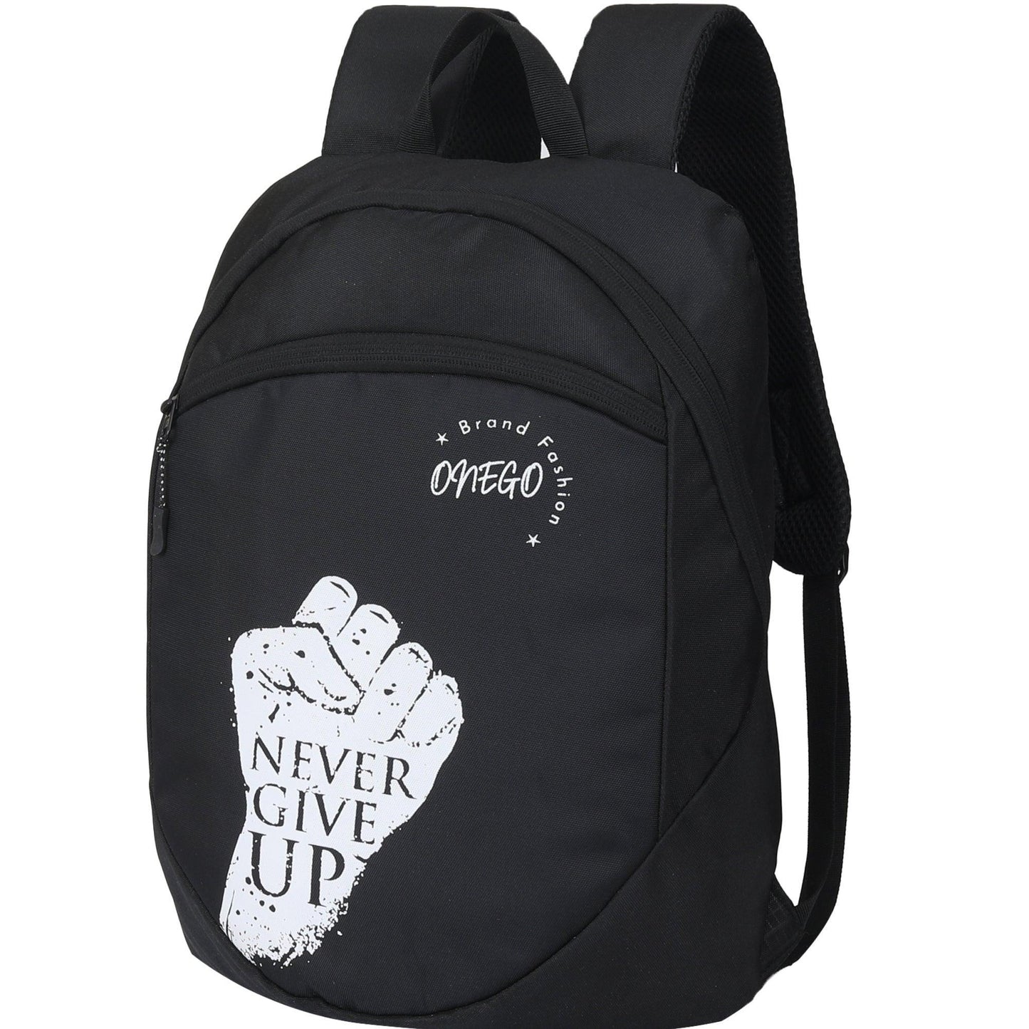 ONEGO Versatile & Stylish Backpack College bag School bag Laptop bag Office bag Tuition bag Daypack Bag For Men & Women Boys & Girls (Black) - ONEGO FASHION