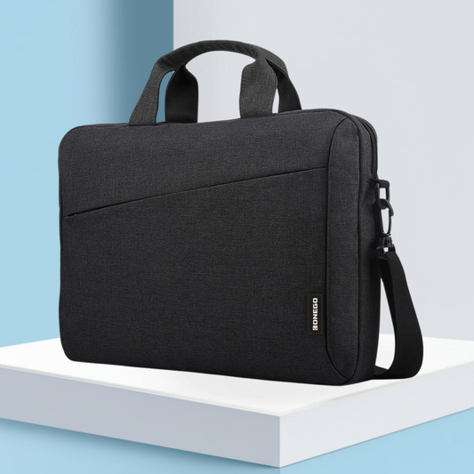 ONEGO Formal Briefcase & Messenger Bag, Fits 15.6" Laptops, Black