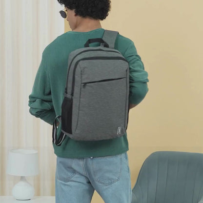 ONEGO Laptop Backpack, Water-Resistant Business & College Backpack for Men & Women (Grey)
